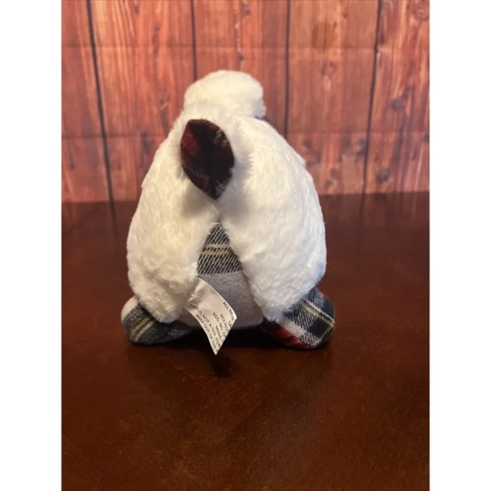 Sheep Doorstop‎ Red Plaid Christmas Collection Doorstopper Decorative Weighted